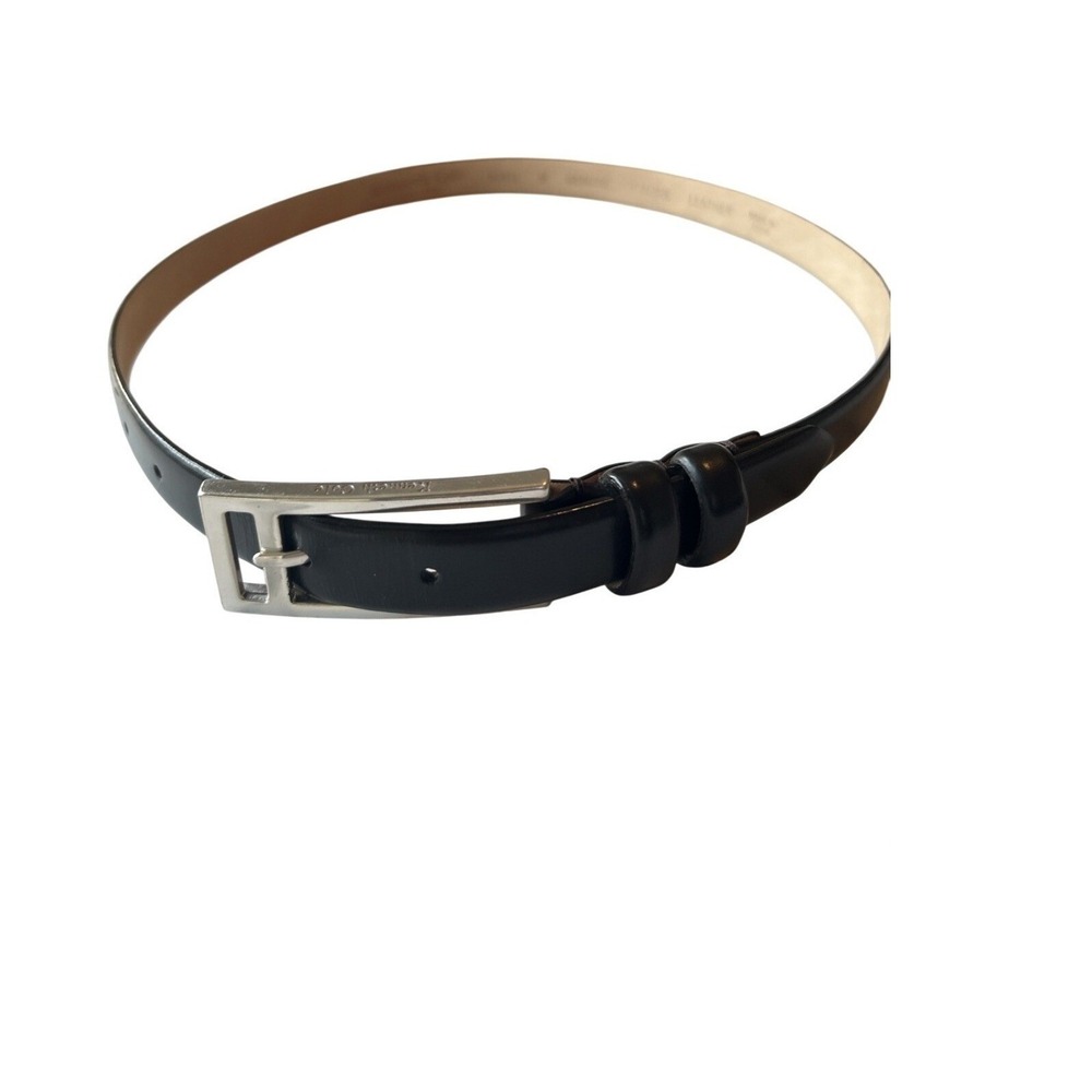 Kenneth Cole Genuine Italian Leather Belt Dark Brown Size Medium